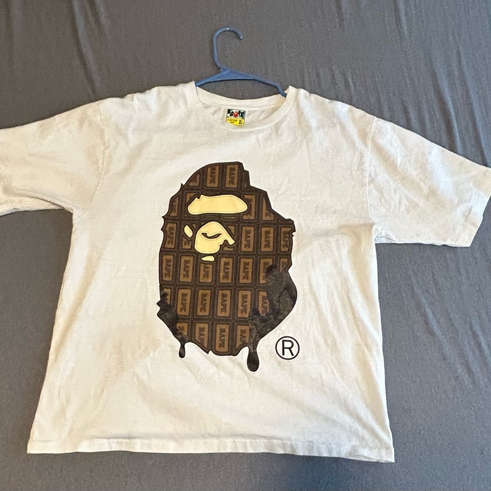 BAPE Valentine Chocolate Ape Head Tee | Box Tee | Large |